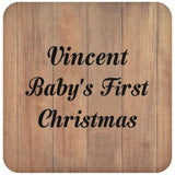 Vincent Baby's First Christmas - Drink Coaster C