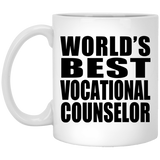 World's Best Vocational Counselor - 11 Oz Coffee Mug