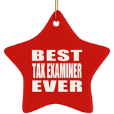 Best Tax Examiner Ever - Star Ornament