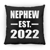 Nephew Established EST. 2022 - Throw Pillow Black