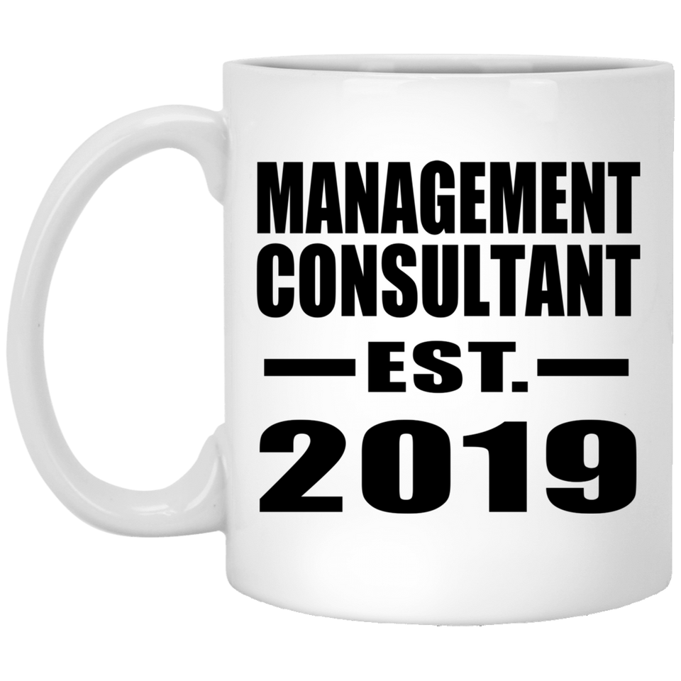 Management Consultant Established EST. 2019 - 11oz Coffee Mug