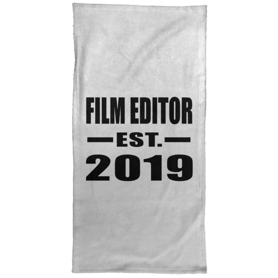 Film Editor Established EST. 2019 - Hand Towel