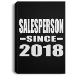 Salesperson Since 2018 - Canvas Portrait