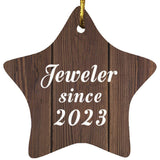 Jeweler Since 2023 - Star Ornament D