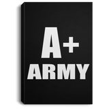 A+ Army - Canvas Portrait