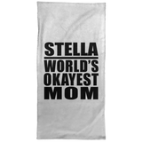 Stella World's Okayest Mom - Hand Towel