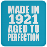 103rd Birthday Made In 1921 Aged to Perfection - Drink Coaster