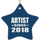 Artist Since 2018 - Star Ornament