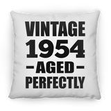 70th Birthday Vintage 1954 Aged Perfectly - Throw Pillow