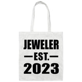 Jeweler Established EST. 2023 - Tote Bag White