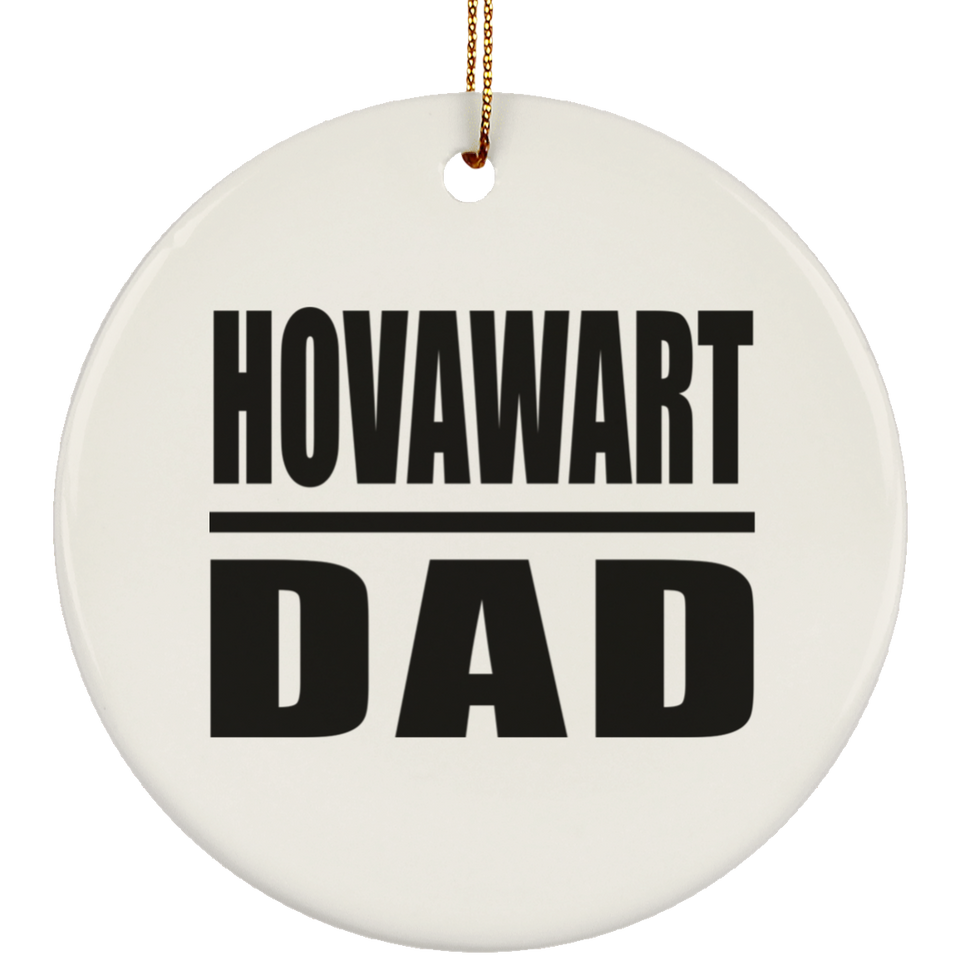 Hovawart Dad - Circle Ornament