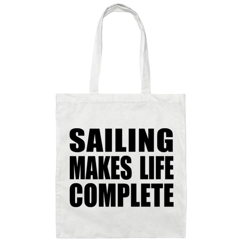 Sailing Makes Life Complete - Tote Bag White