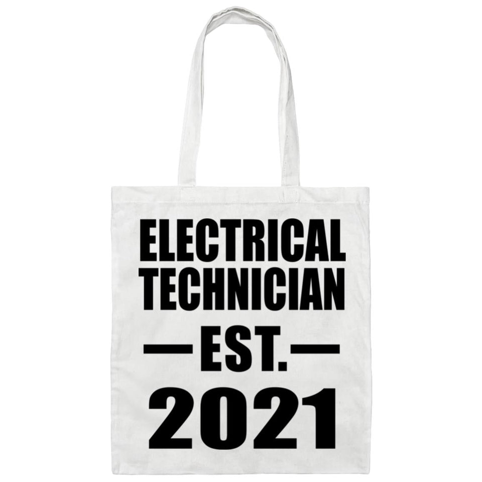 Electrical Technician Established EST. 2021 - Tote Bag White
