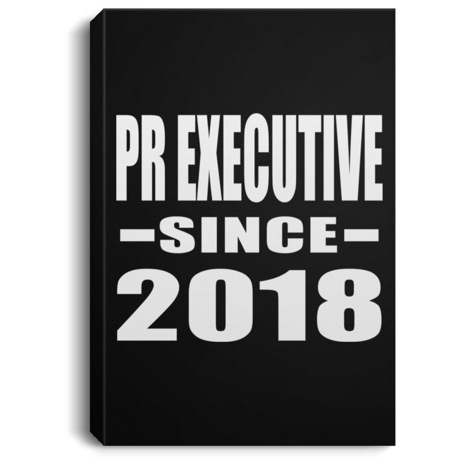 Pr Executive Since 2018 - Canvas Portrait