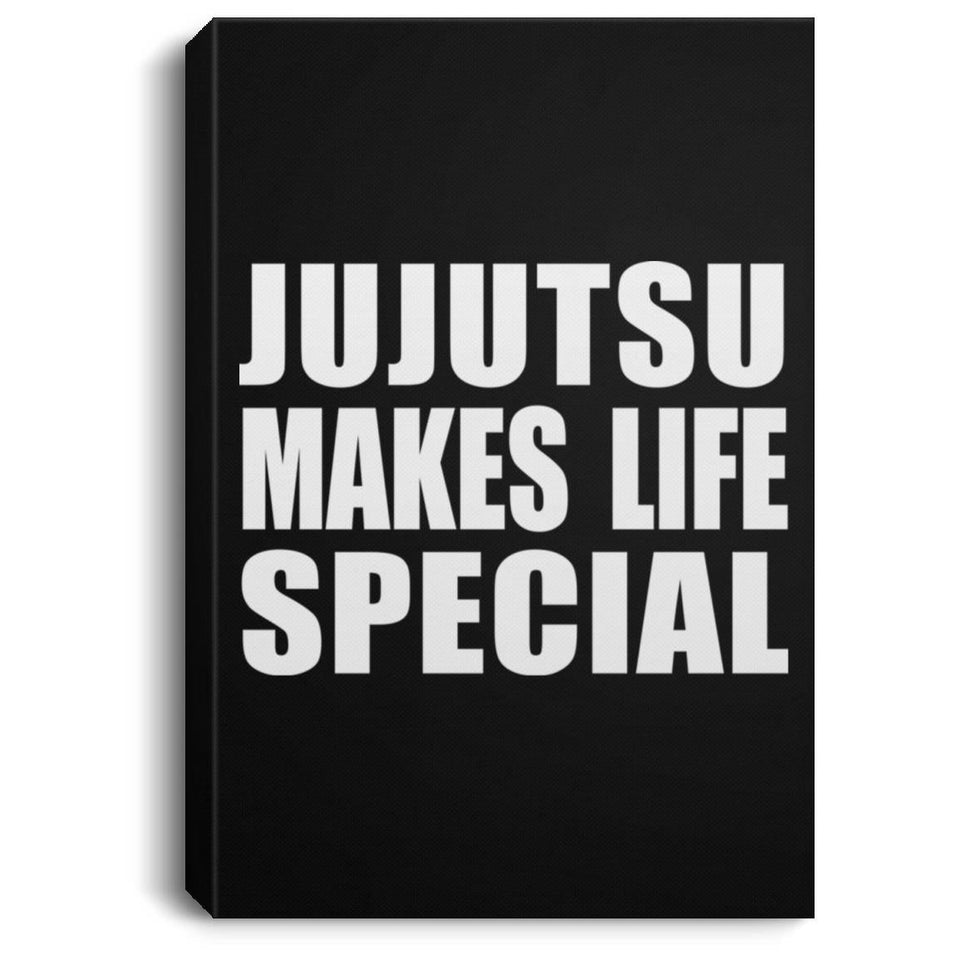 Jujutsu Makes Life Special - Canvas Portrait