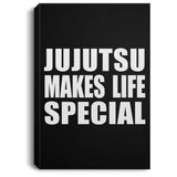 Jujutsu Makes Life Special - Canvas Portrait