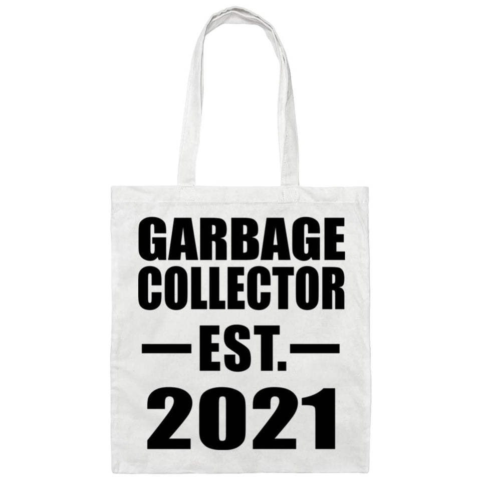 Garbage Collector Established EST. 2021 - Tote Bag White