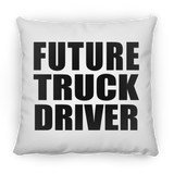 Future Truck Driver - Throw Pillow