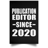 Publication Editor Since 2020 - Poster Portrait
