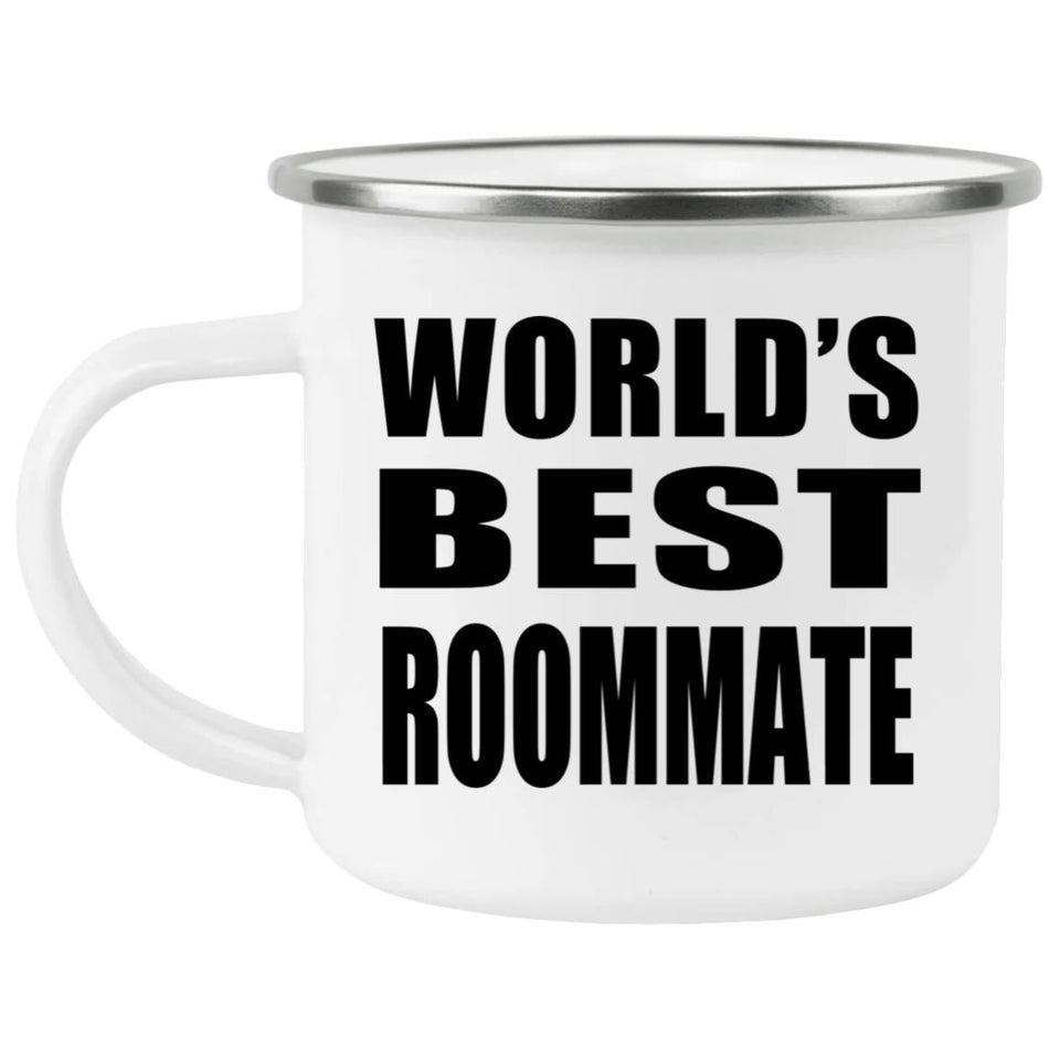 World's Best Roommate - 12oz Camping Mug