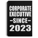 Corporate Executive Since 2023 - Canvas Portrait