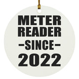 Meter Reader Since 2022 - Circle Ornament