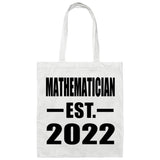 Mathematician Established EST. 2022 - Tote Bag White