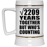 47th Anniversary Square Root of 2209 Years Who's Counting - Beer Stein