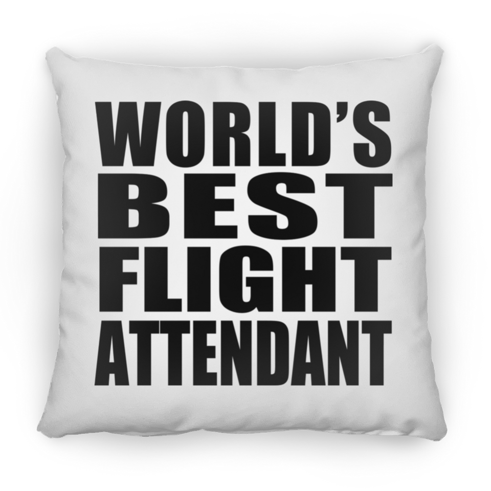 World's Best Flight Attendant - Throw Pillow