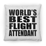 World's Best Flight Attendant - Throw Pillow