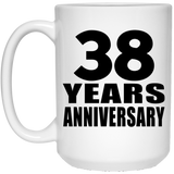38th Anniversary 38 Years - 15 Oz Coffee Mug