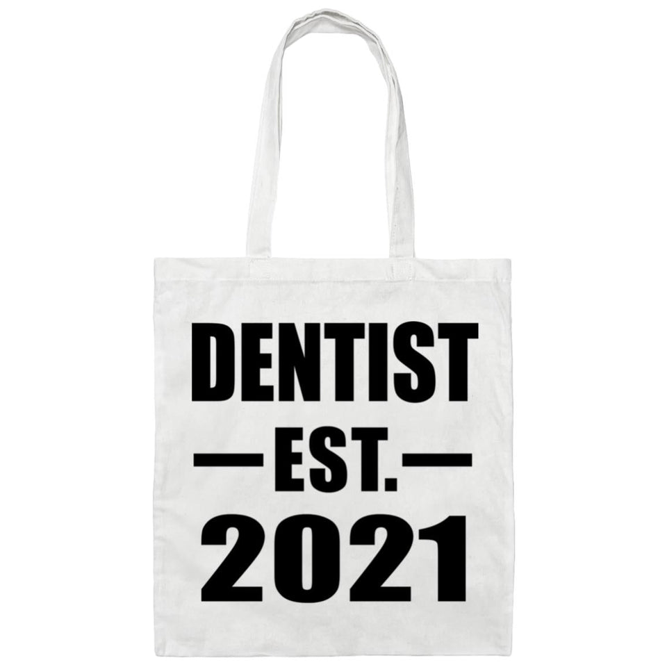 Dentist Established EST. 2021 - Tote Bag White
