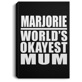 Marjorie World's Okayest Mum - Canvas Portrait