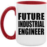 Future Industrial Engineer - 15oz Accent Mug Red