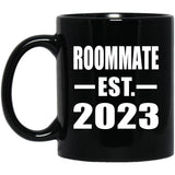 Roommate Established EST. 2023 - 11oz Coffee Mug Black