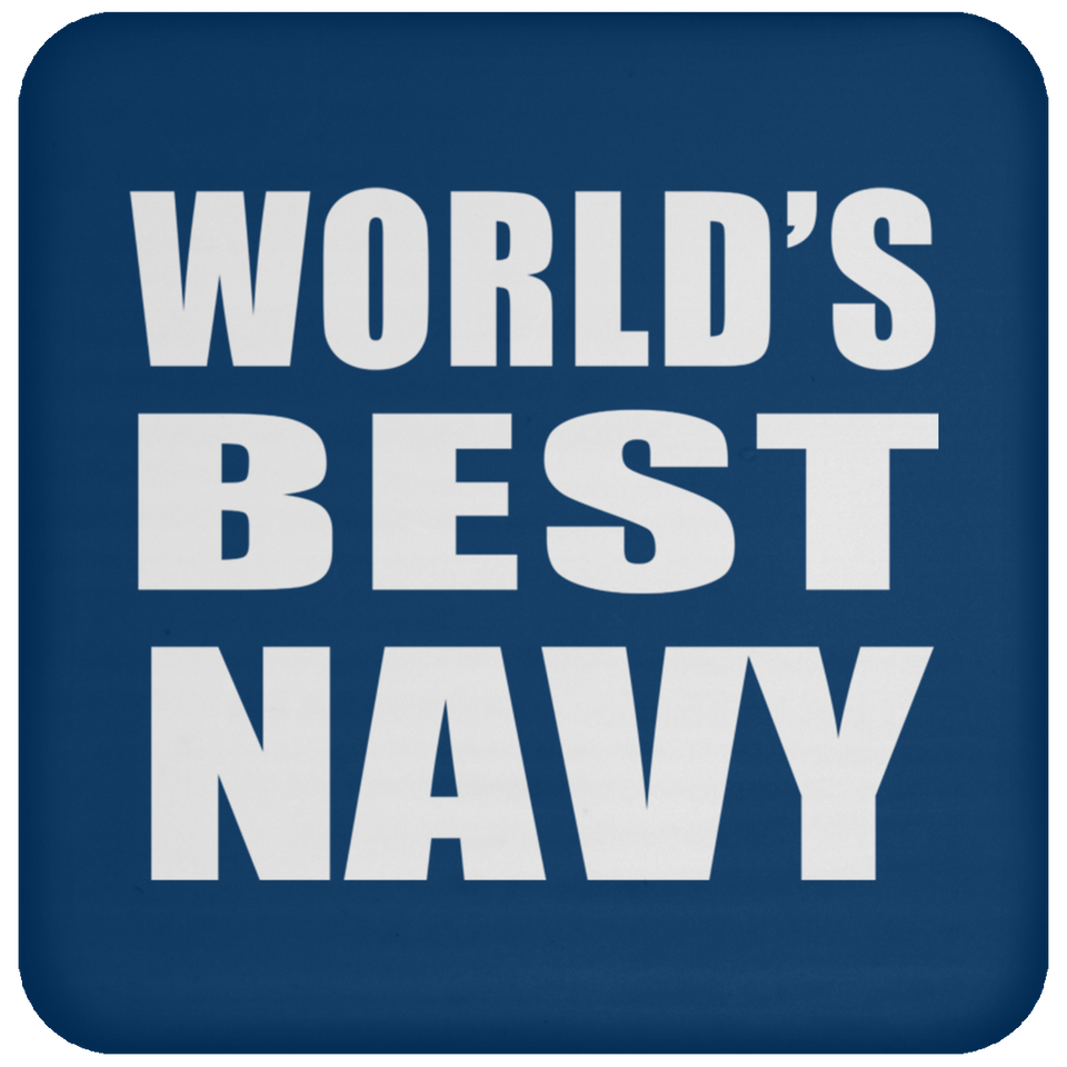 World's Best Navy - Drink Coaster