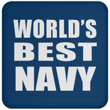 World's Best Navy - Drink Coaster