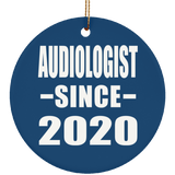 Audiologist Since 2020 - Circle Ornament
