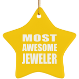 Most Awesome Jeweler - Star Ornament