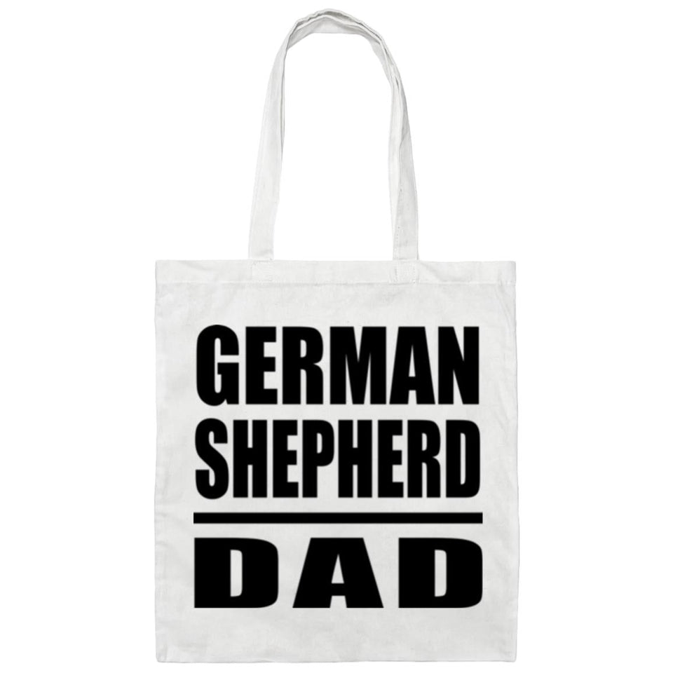 German Shepherd Dad - Tote Bag White