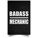 Badass Mechanic - Poster Portrait