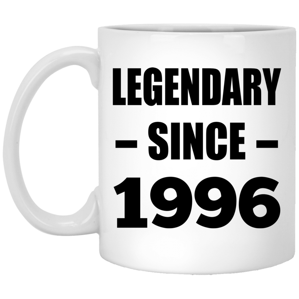 28th Birthday Legendary Since 1996 - 11oz Coffee Mug