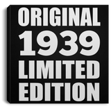 85th Birthday Original 1939 Limited Edition - Canvas Square