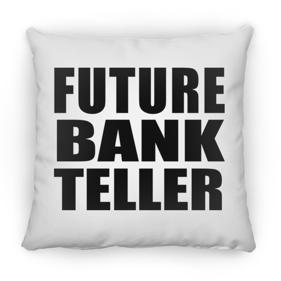 Future Bank Teller - Throw Pillow