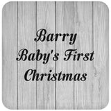 Barry Baby's First Christmas - Drink Coaster F