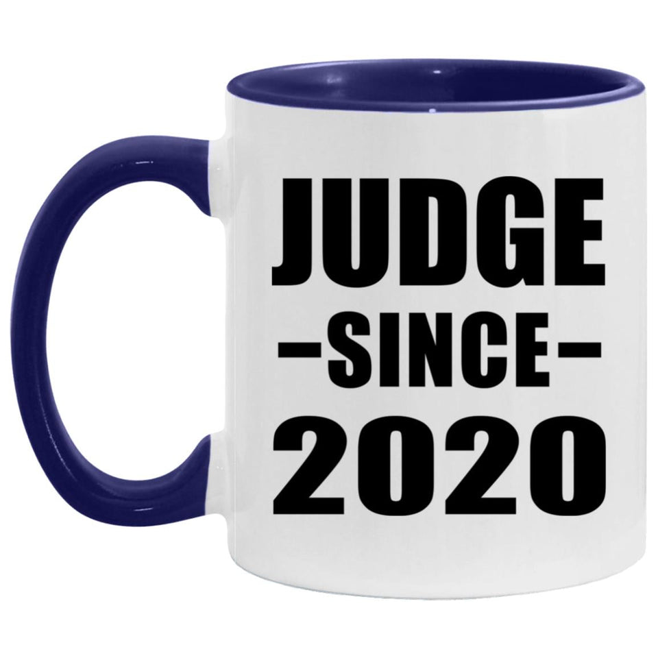 Judge Since 2020 - 11oz Accent Mug Purple
