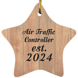 Air Traffic Controller Established Est. 2024 - Star Ornament C