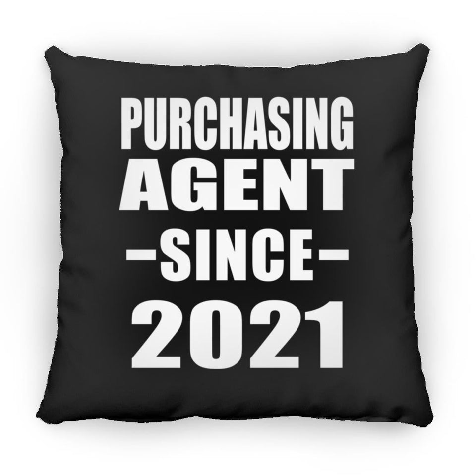 Purchasing Agent Since 2021 - Throw Pillow Black