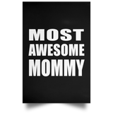 Most Awesome Mommy - Poster Portrait