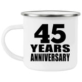 45th Anniversary 45 Years - 12oz Camping Mug